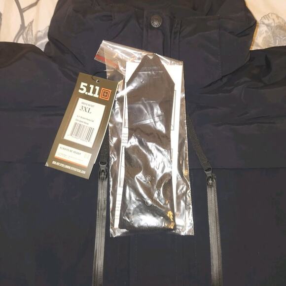 Men’s 5.11 Tactical Bristol Parka, Navy 3XLT - New with Tags - Picture 5 of 8